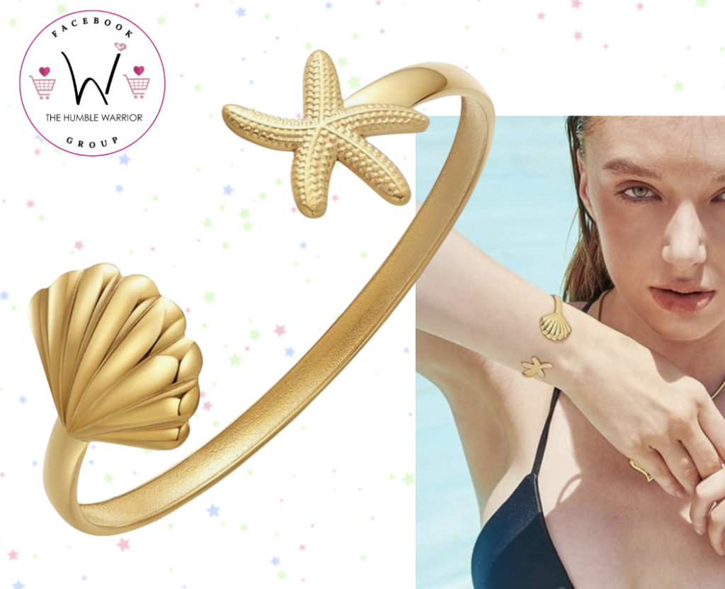 Summer Gold Cuff Bracelet
